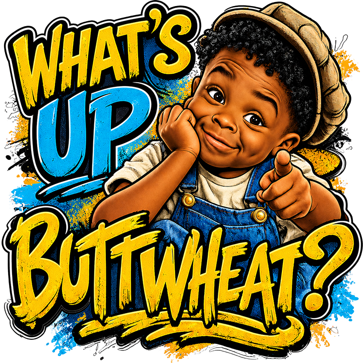 T-Shirt - What's Up Buttwheat