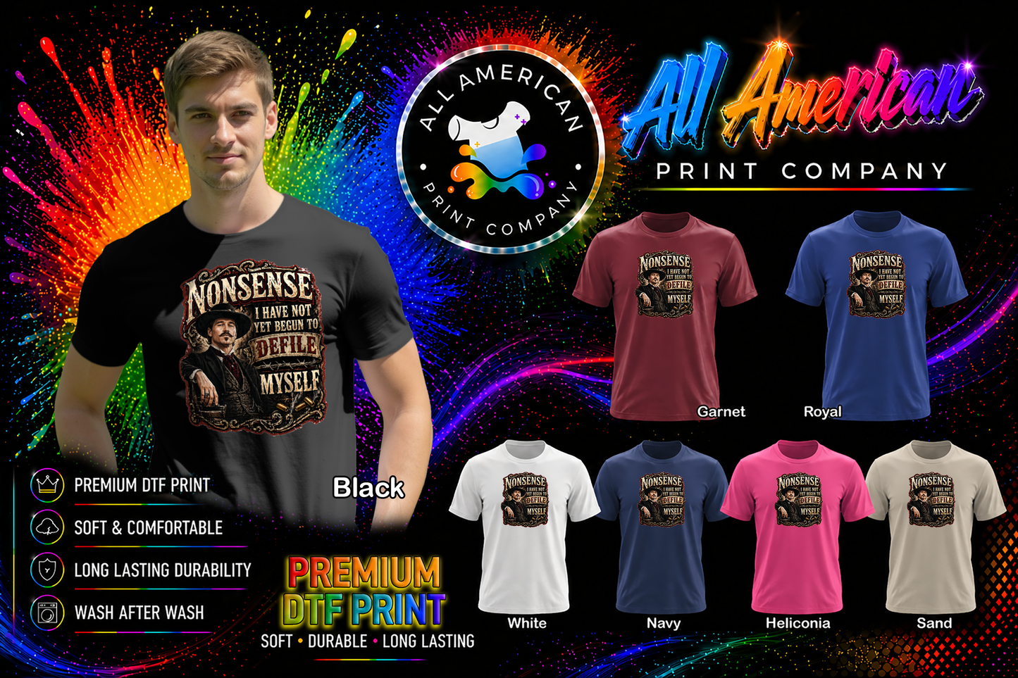 T-Shirt - Tombstone - Nonsense