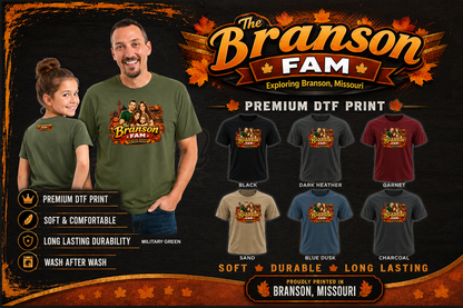 T-Shirt - Branson Fam Autumn Limited Edition T-Shirt Drop