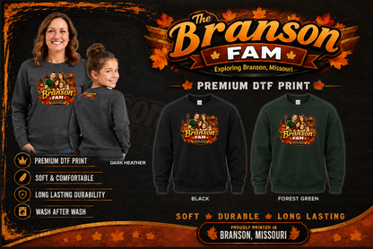 Sweatshirt - Branson Fam Autumn Limited Edition Sweatshirt Drop