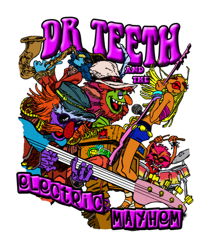 Dr Teeth and the Electric Mayhem Vintage Style T-Shirt