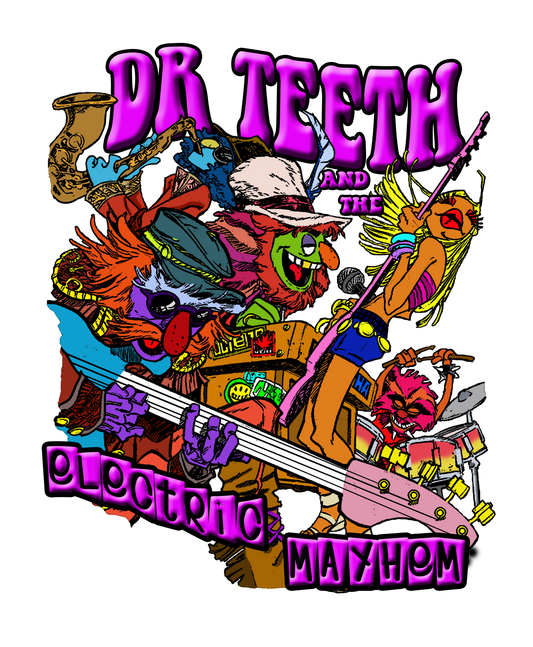 Dr Teeth and the Electric Mayhem Vintage Style T-Shirt