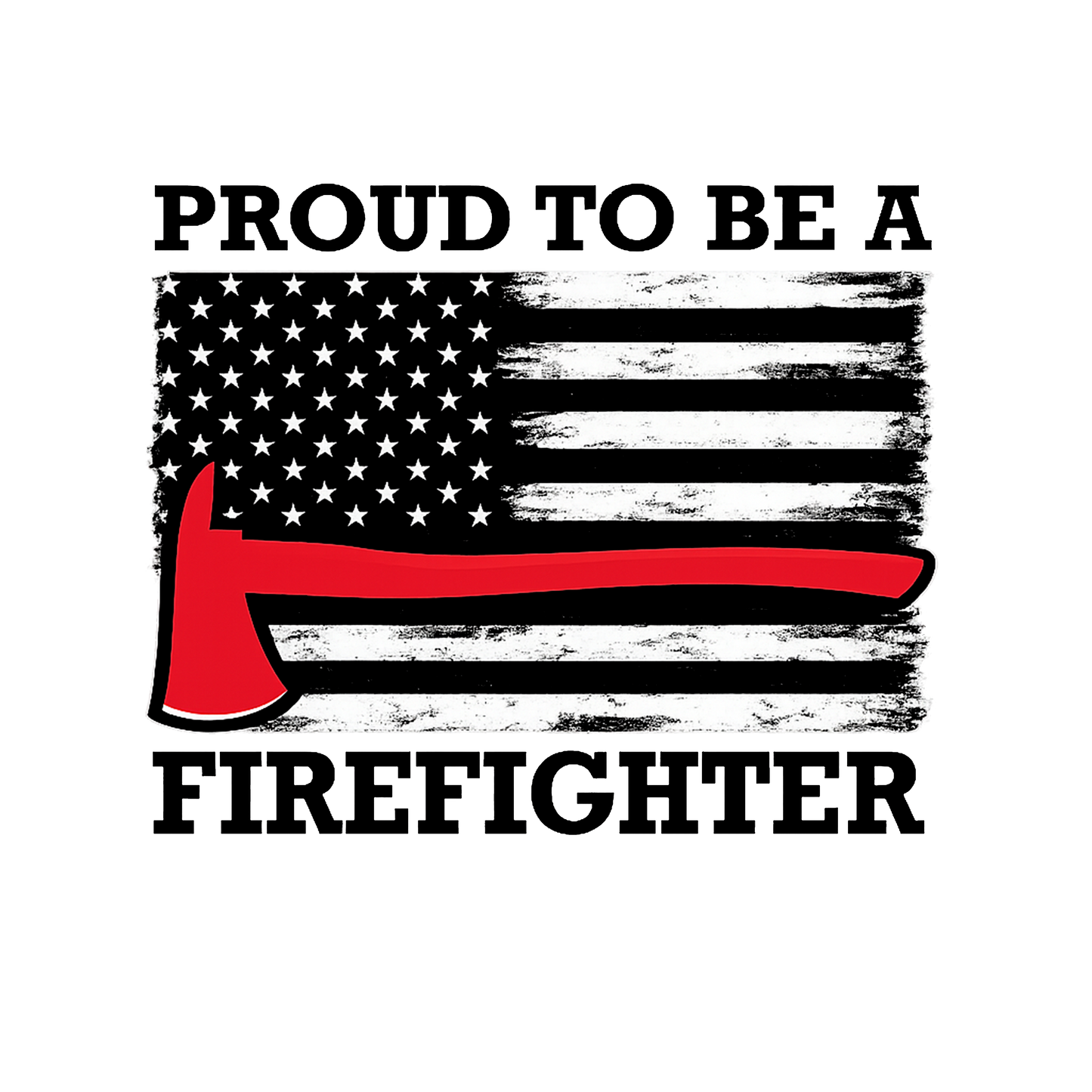 T-Shirt - Firefighter - Proud to be...