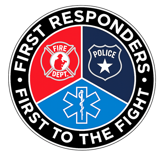 T-Shirt - First Responders First to Fight