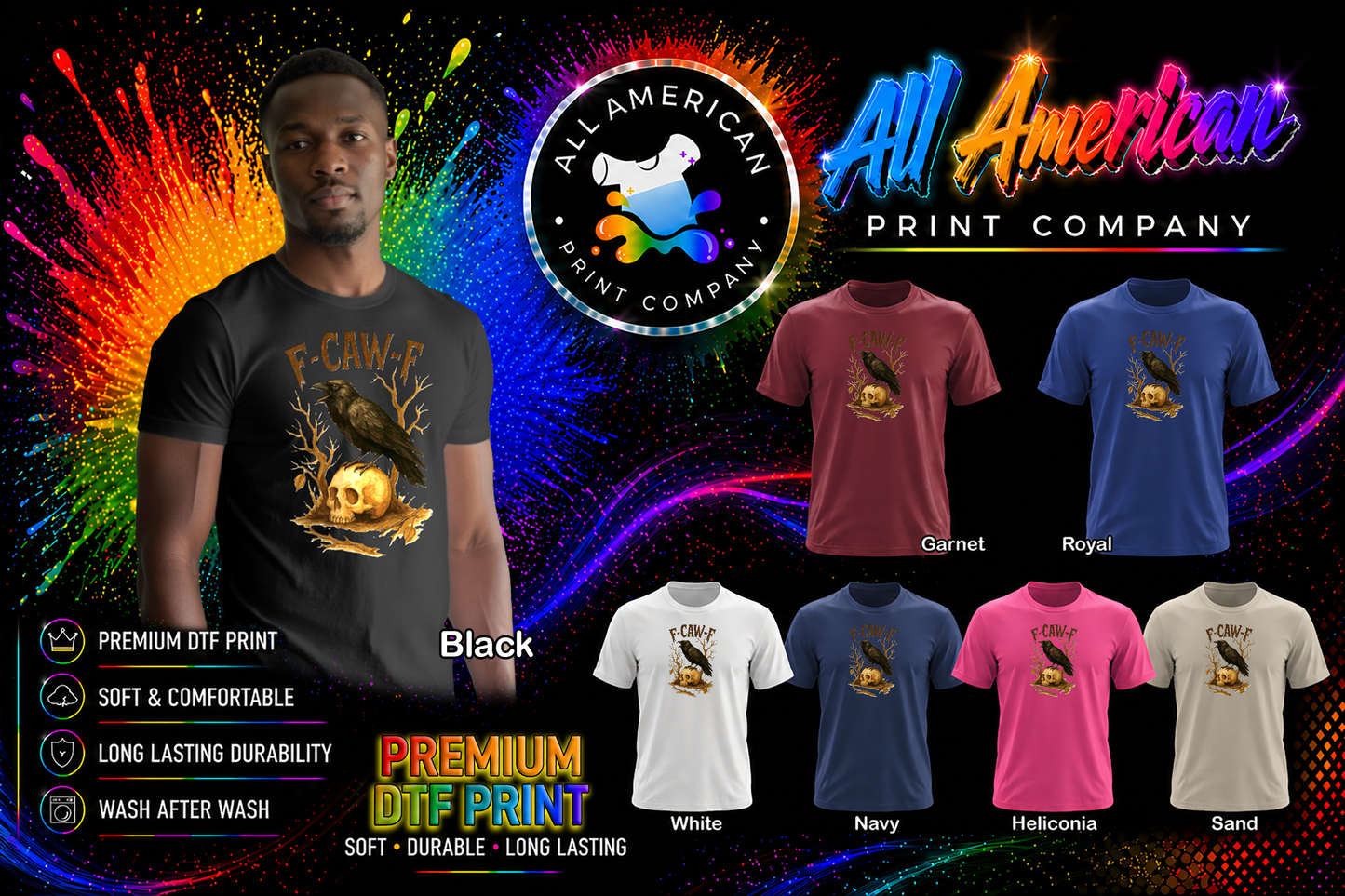 T-Shirt - F-Caw-F