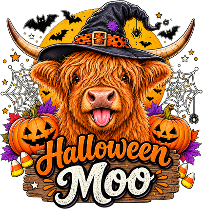 Highland Cow - Halloween Moo - t-shirt