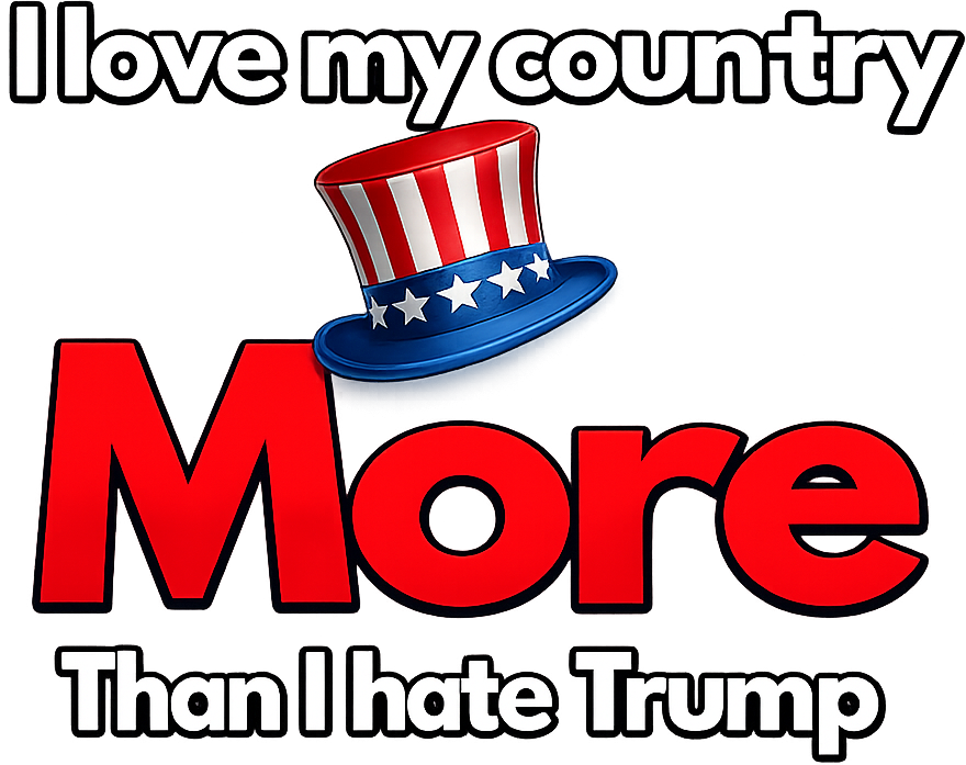 T-shirt - I Love My Country - with Top Hat