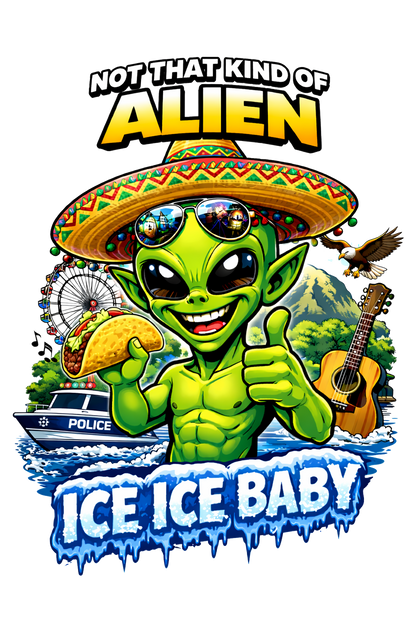 T-Shirt - Aliens - Ice Ice Baby