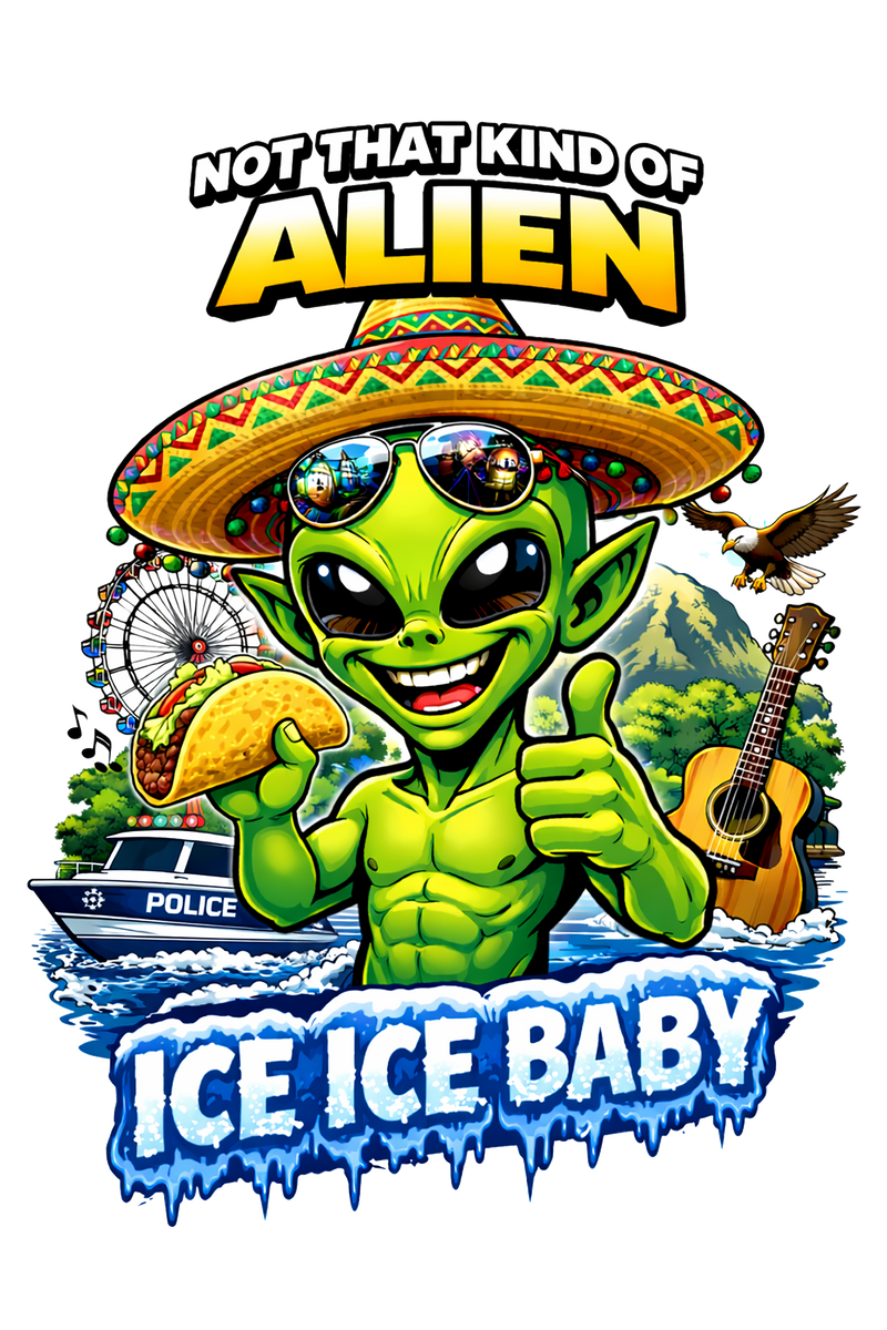 T-Shirt - Aliens - Ice Ice Baby