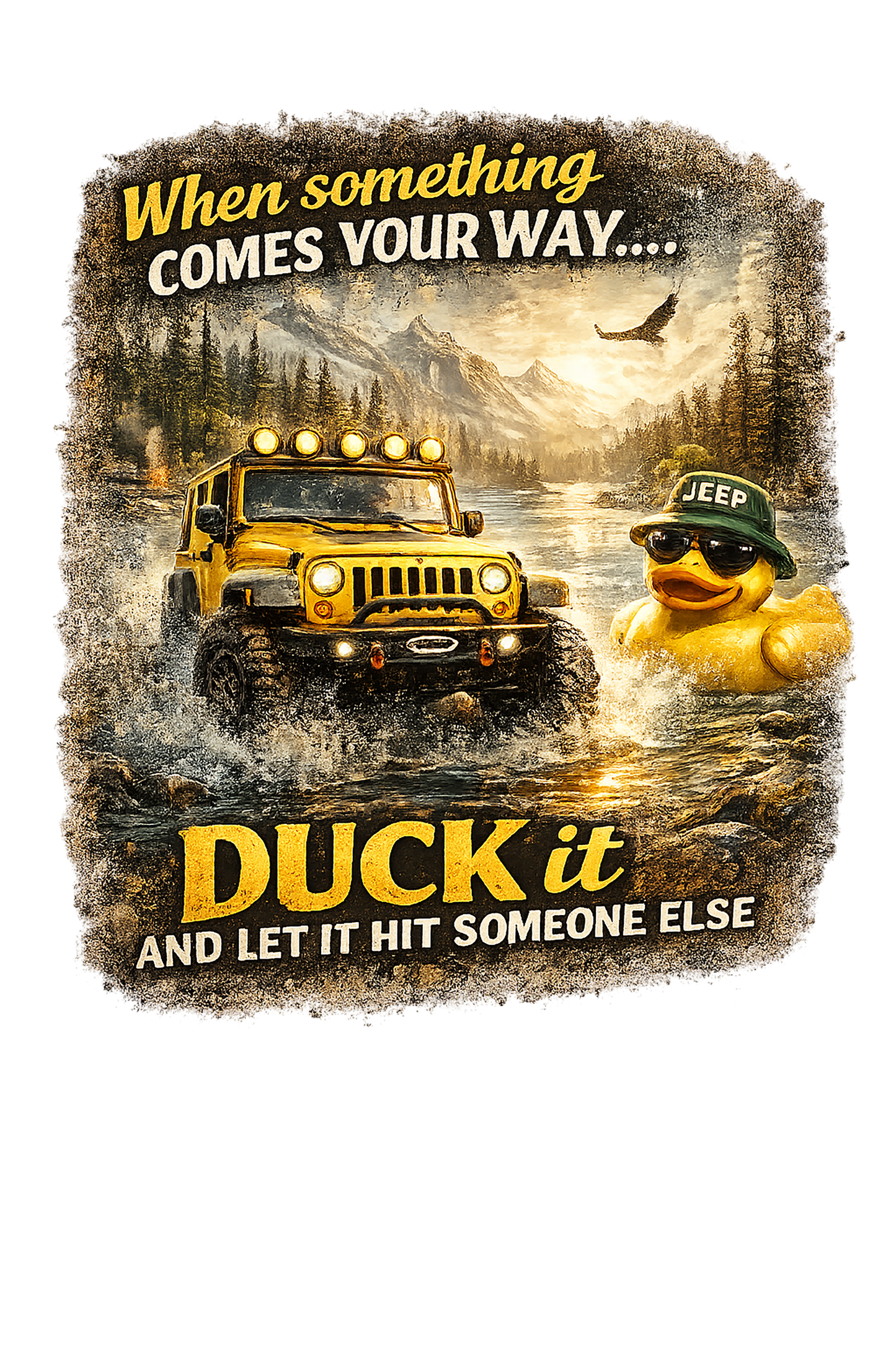 T-Shirt - Jeep - Duck It