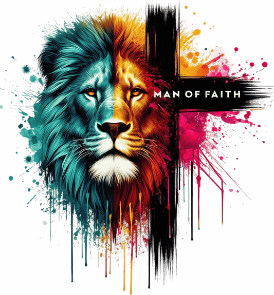 T-Shirt - Man of Faith (version 1)