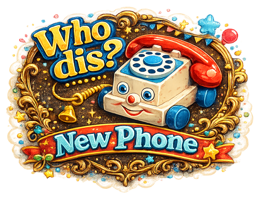 T-Shirt - Who Dis? New Phone