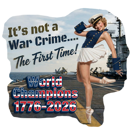 T-Shirt - War Crime - Retro Housewife Designs
