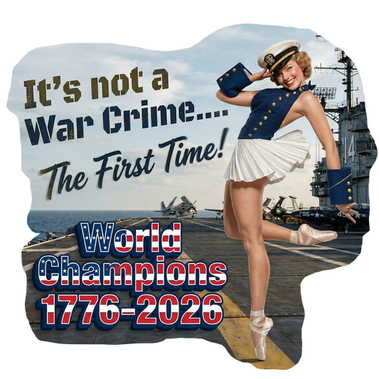 T-Shirt - War Crime - Retro Housewife Designs