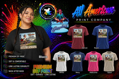 T-Shirt - World Champions - Retro Housewife Designs