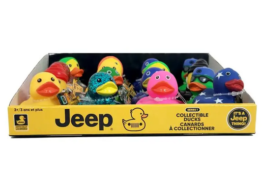 Jeep® Branded Ducks 2" Vinyl Mini Figures
