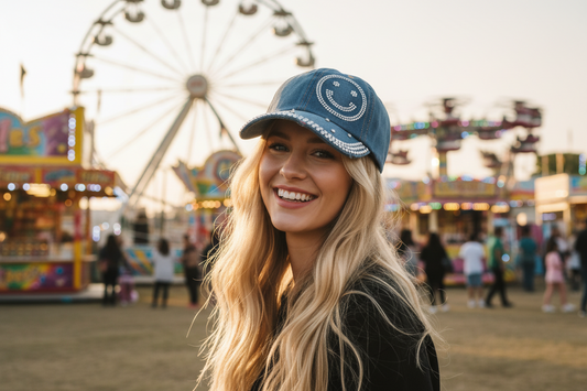 Bling Hat - Smile