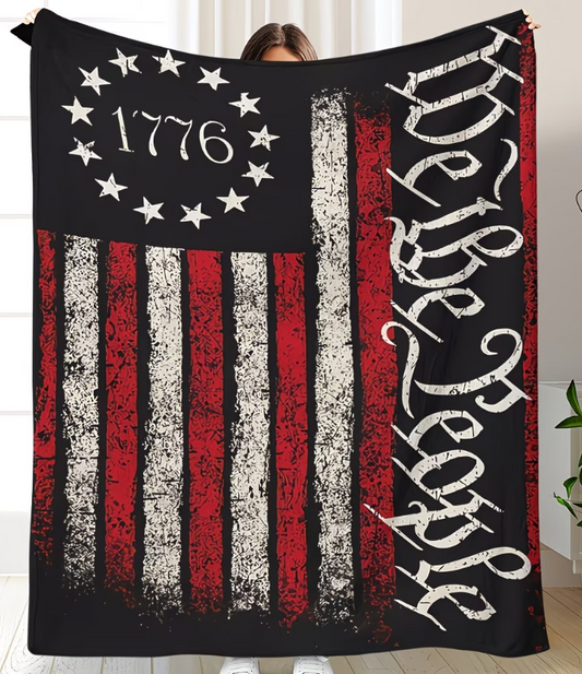 We The People Throw Blanket