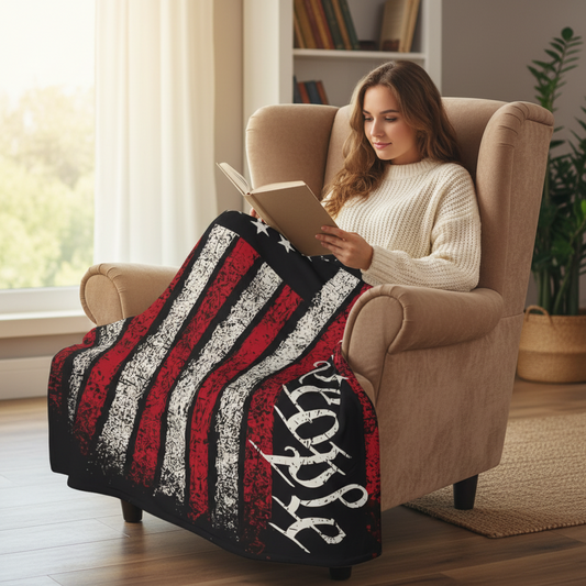 We The People Throw Blanket