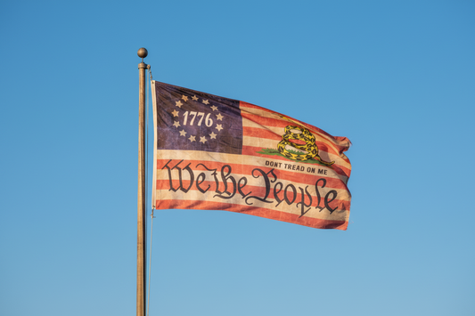 We The People, Don't Tread On Me Flag