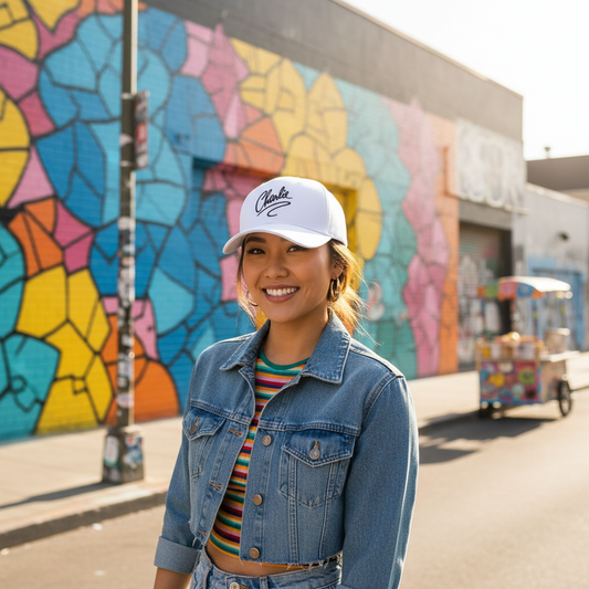 Charlie Kirk Hat - White