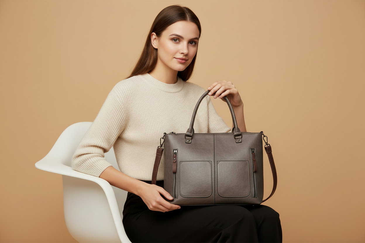 Gray Purse