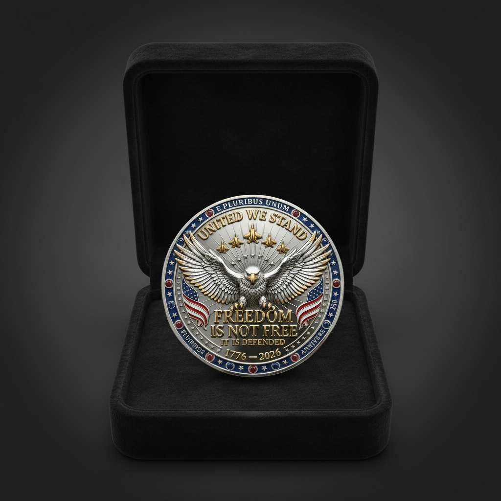 Land Of The Free, 250th Anniversary Coin