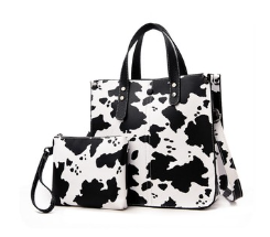 Cow Print Purse