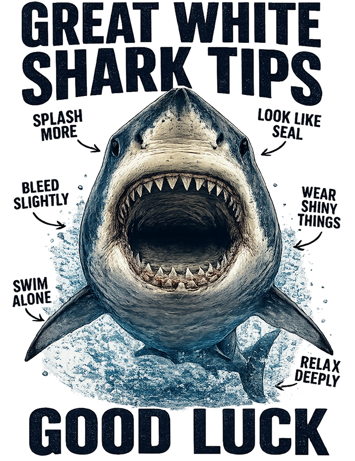 T-Shirt - Shark Tips