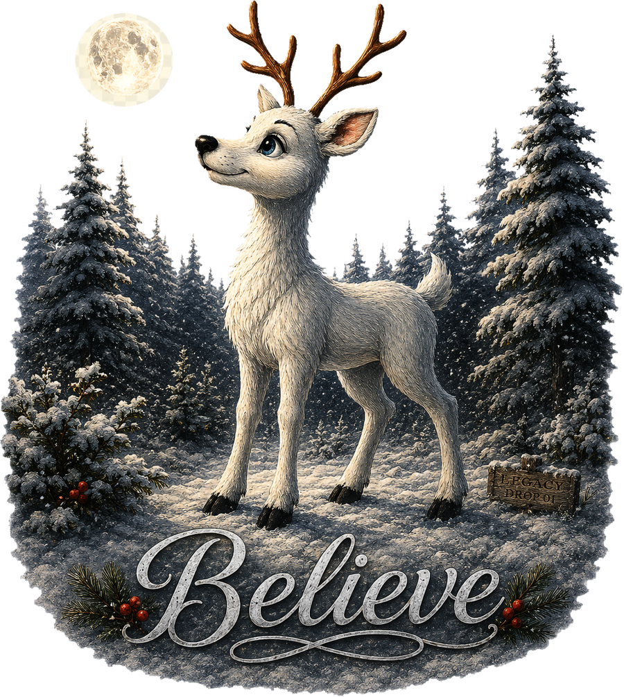 Snowdeer Legacy Collection – Drop 01: Believe T-Shirt