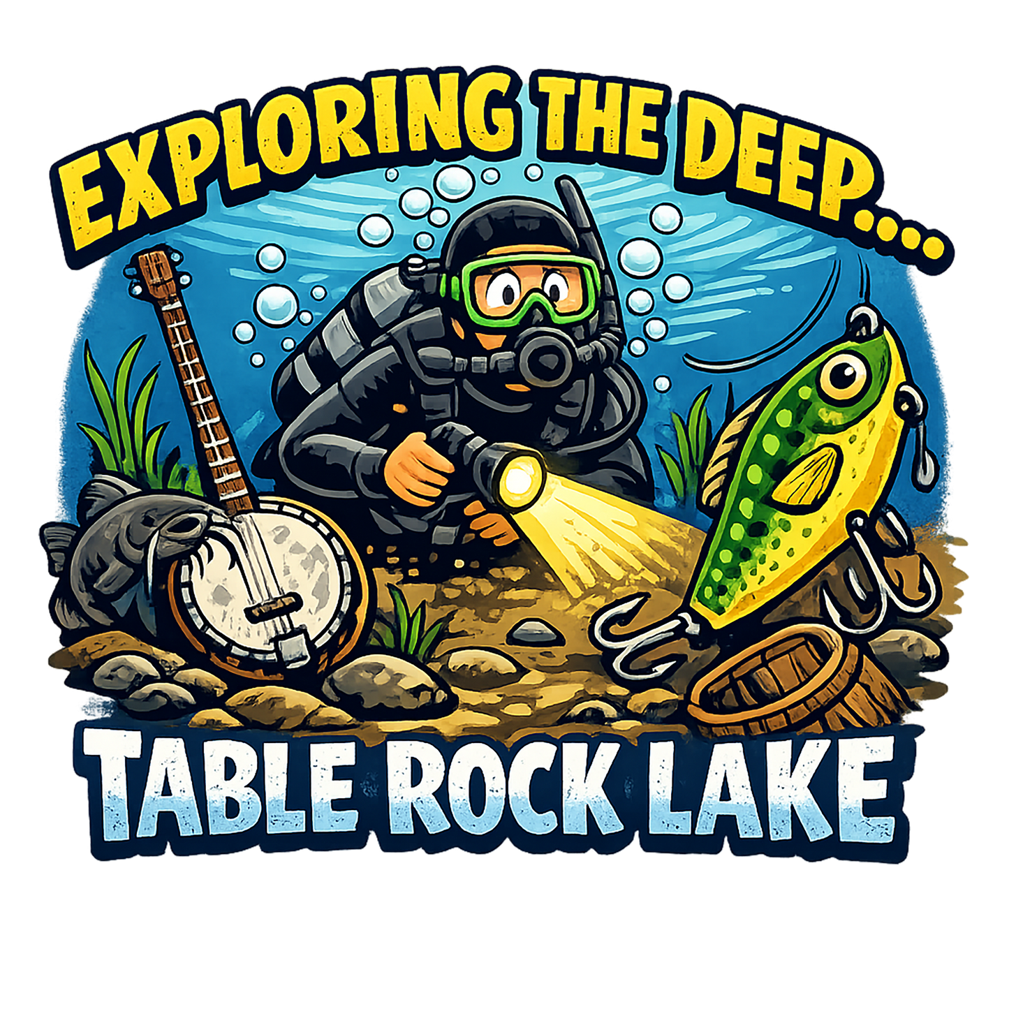 T-Shirt - Scuba - The Deep