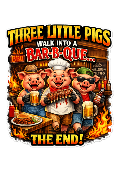 t-shirt- Three Little Pigs