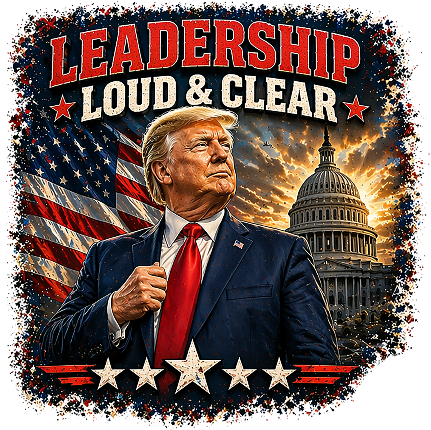 T-Shirt - Trump Leadership