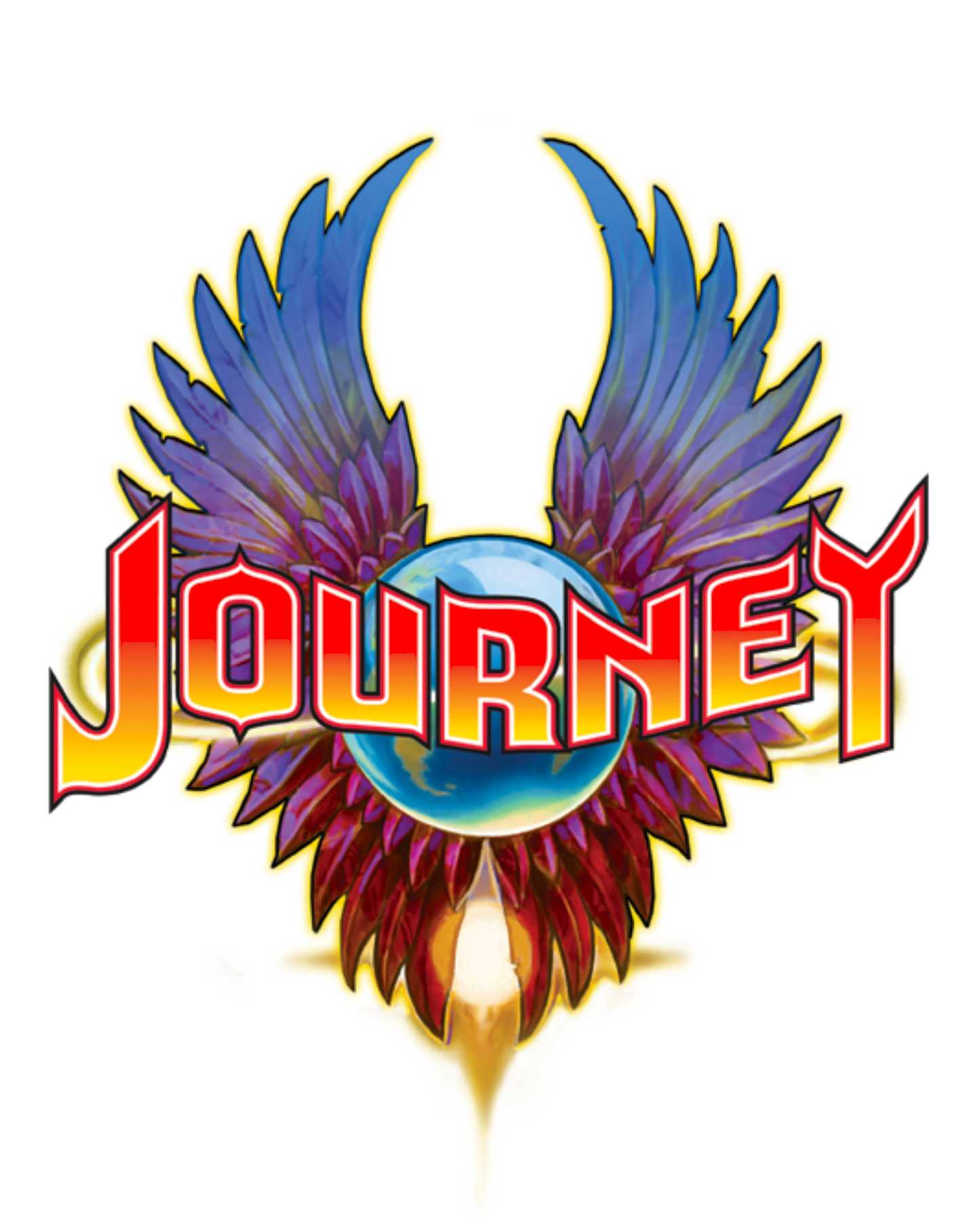 Journey Logo Vintage Style T-Shirt (version 3)