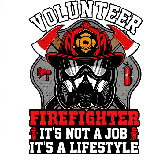 T-Shirt - Firefighter - Volunteer