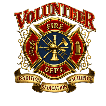 T-Shirt - Firefighter Volunteer (Version 2)
