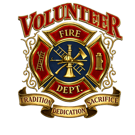 T-Shirt - Firefighter - Volunteer (v2)