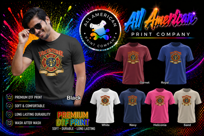 T-Shirt - Firefighter Volunteer (Version 2)