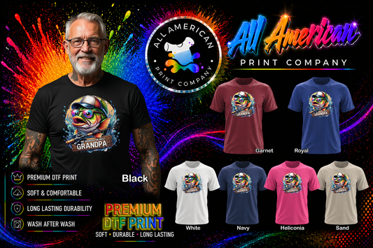 T-Shirt - Fishing - Best Grandpa