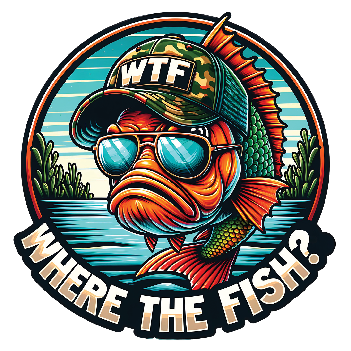T-Shirt - Fishing - WTF