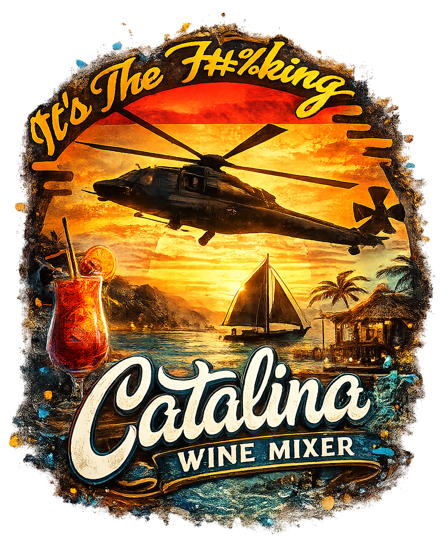 T-Shirt - Step Brothers - Catalina Wine Mixer