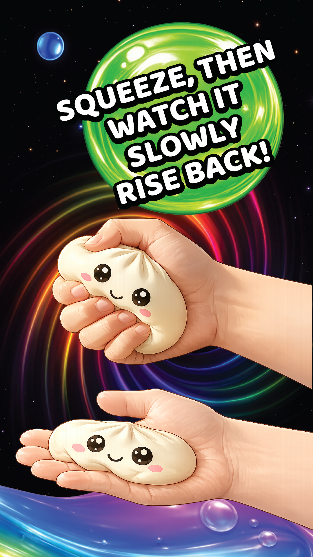 Fun Doh Mystery Slow Rise Dumpling VIRAL Squish Toy: Wholesale Price