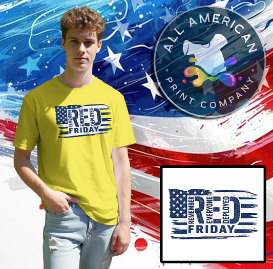 T-Shirt - Remember Everyone Deployed (Version 1)