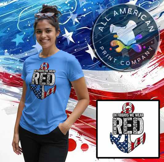 T-Shirt - Remember Everyone Deployed (Version 2)