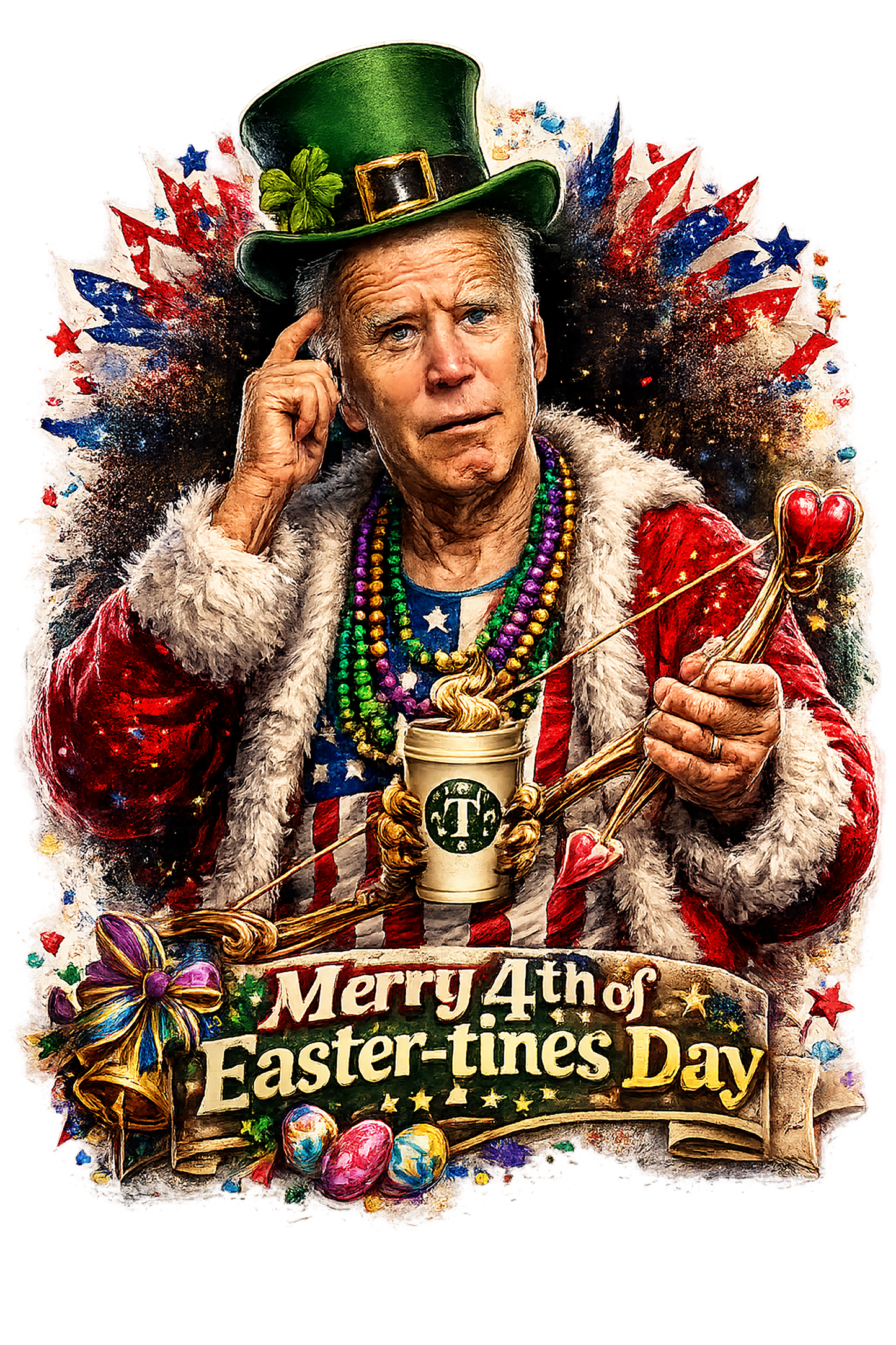 T-Shirt - Confused Biden
