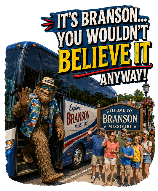 T-Shirt - Bigfoot - Branson - Believe