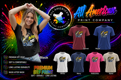 T-Shirt - Fishing - Bite Me