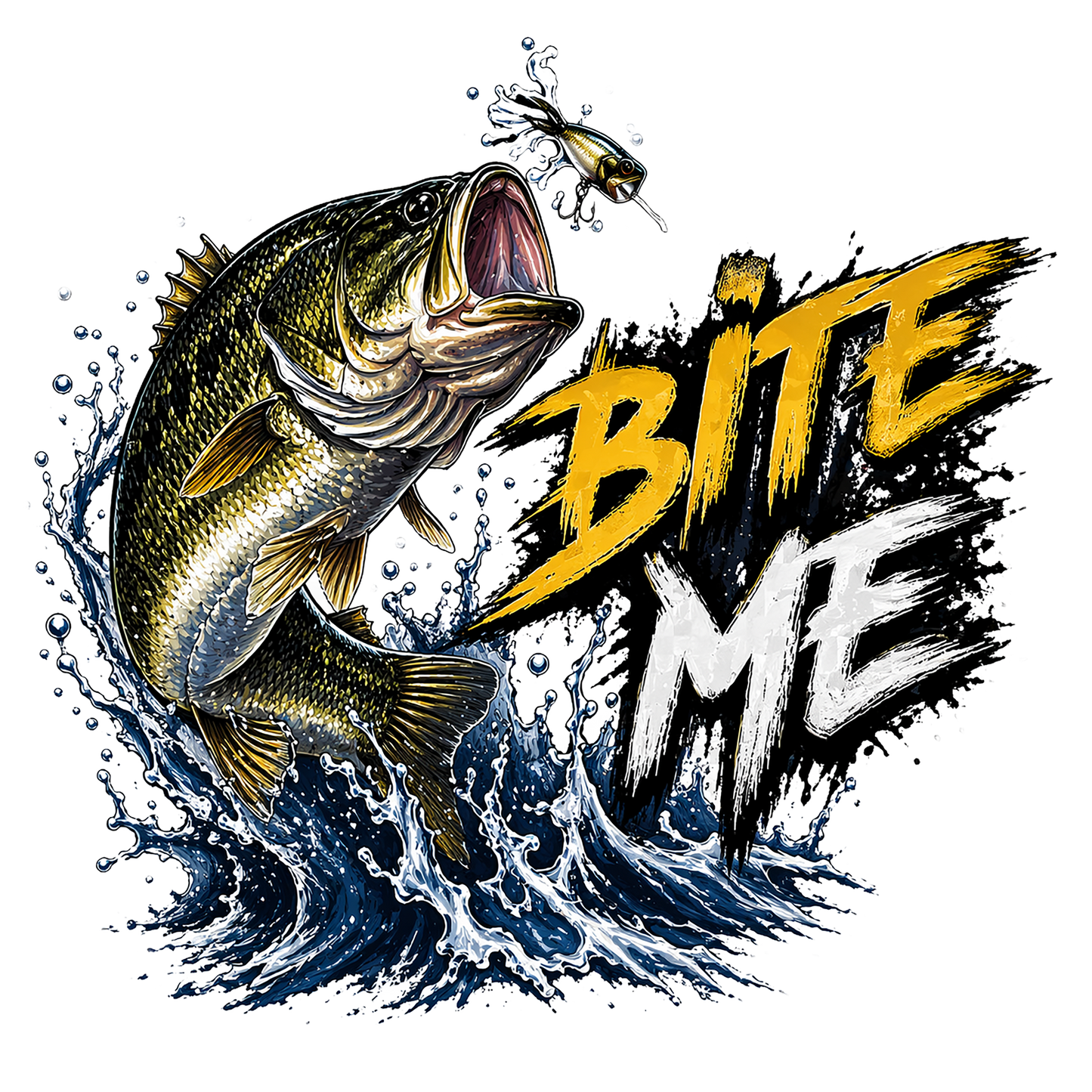 T-Shirt - Fishing - Bite Me