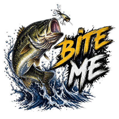 T-Shirt - Fishing - Bite Me