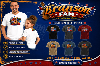 T-Shirt - The Branson Fam Official T-Shirt (Non-Limited)